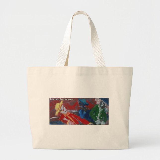 Bolsa Tote Grande 3 músicos (Frente)