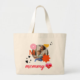 Bolsa Tote Grande 47.Mãe orgulhosa, dia de as mães, mãe, mamãe, pres