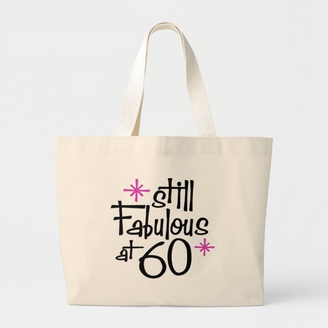 Bolsa Tote Grande 60º aniversário (Frente)
