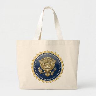 Bolsa Tote Grande [600] Crachá de serviço presidencial [PSB]