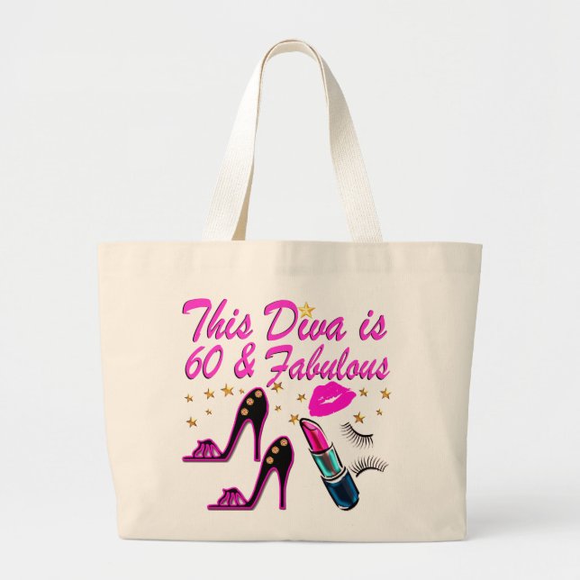 BOLSA TOTE GRANDE 60 E DIVA FABULOSA (Frente)