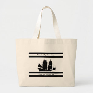 Bolsa Tote Grande 6 descendentes do mayflower