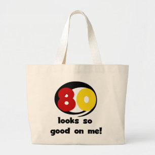 Bolsa Tote Grande 80 me parece tão bom com camisetas e presentes