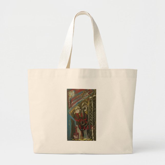 Bolsa Tote Grande 9-11 foi mini fixo (Frente)