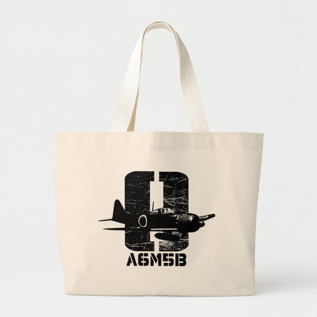 Bolsa Tote Grande A6M Zero (Frente)