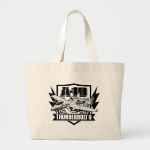 Bolsa Tote Grande A-10 Thunderbolt II Saco de Tote Grande