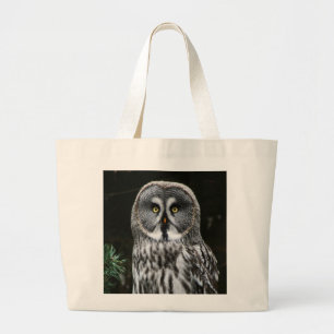 Bolsa Tote Grande A Cinza Excelente Owl bagjtcn