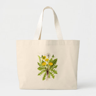 Bolsa Tote Grande A coleção do dente-de-leão