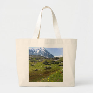 Bolsa Tote Grande A cordilheira dos Alpes - Incrível!