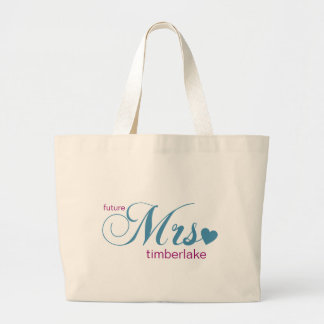 Bolsa Tote Grande A futura sra personalizável