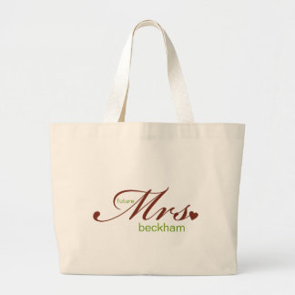 Bolsa Tote Grande A futura sra personalizável