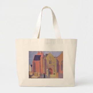 Bolsa Tote Grande A igreja de Notre-Dame de la Clarte