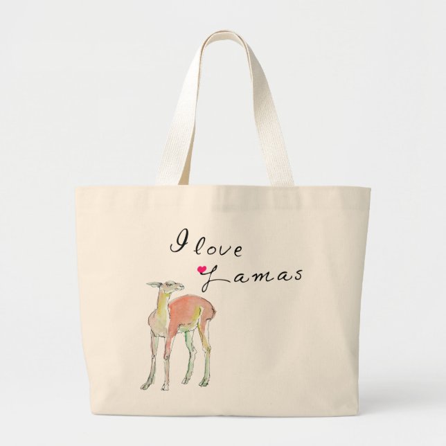 Bolsa Tote Grande A ilustração da Lama (Frente)