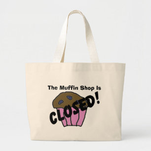 Bolsa Tote Grande A loja do muffin é
