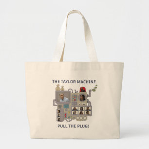Bolsa Tote Grande A Máquina de Taylor