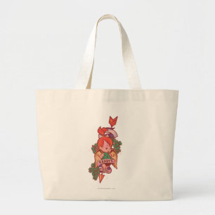 Bolsa Tote Grande A menina do pai de PEBBLES™