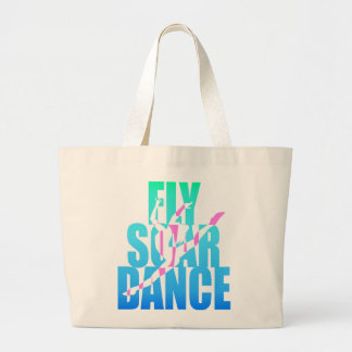 Bolsa Tote Grande A mosca sobe dança