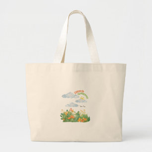 Bolsa Tote Grande A Natureza É Meu Playground