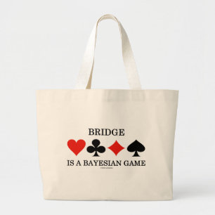 Bolsa Tote Grande A ponte é um jogo Bayesian