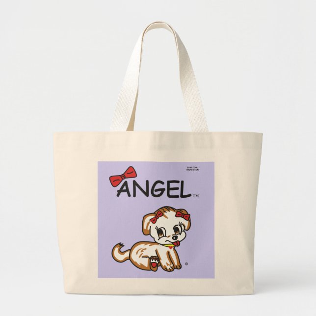 Bolsa Tote Grande A sacola do anjo (Frente)