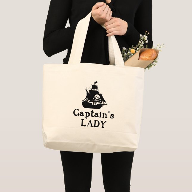 Bolsa Tote Grande A senhora do capitão (Frente (produto))