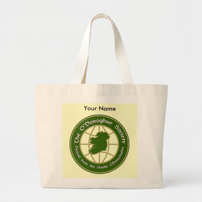 Bolsa Tote Grande A sociedade de O'Donoghue (Frente)