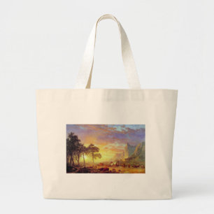 Bolsa Tote Grande A Trilha do Oregon, Albert Bierstadt