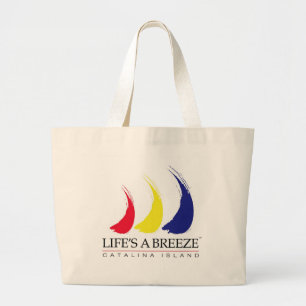Bolsa Tote Grande A vida é um saco de