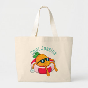 Bolsa Tote Grande Abacaxi Legal