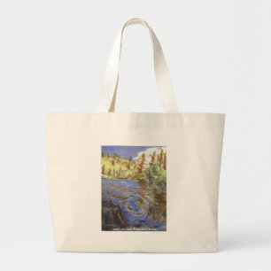 Bolsa Tote Grande Abaixe o saco gêmeo dos lagos