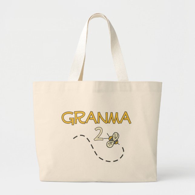 Bolsa Tote Grande Abelha de Granma 2 (Frente)