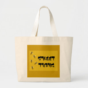 Bolsa Tote Grande Abelhas