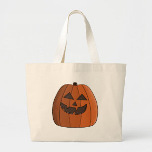 Bolsa Tote Grande Abóbora legal