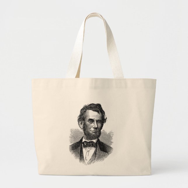 Bolsa Tote Grande Abraham Lincoln Bag (Frente)