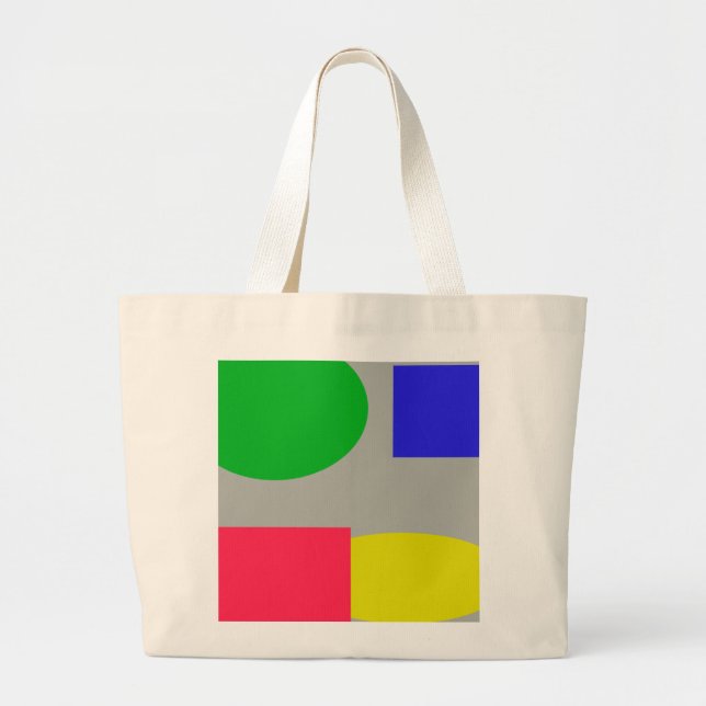 Bolsa Tote Grande Abstrato (Frente)