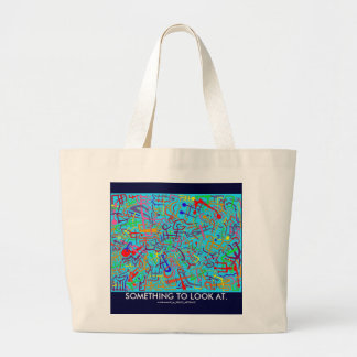 Bolsa Tote Grande Abstrato Art Bag
