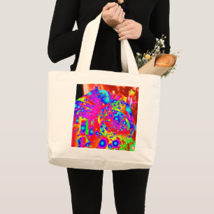 Bolsa Tote Grande Abstrato Astronauta Grande Tote Bag