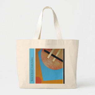 Bolsa Tote Grande abstrato de Buster e Bruno