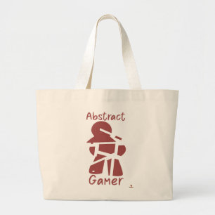 Bolsa Tote Grande Abstrato Gamer DIFERENCIADO Matizes Legal Arte