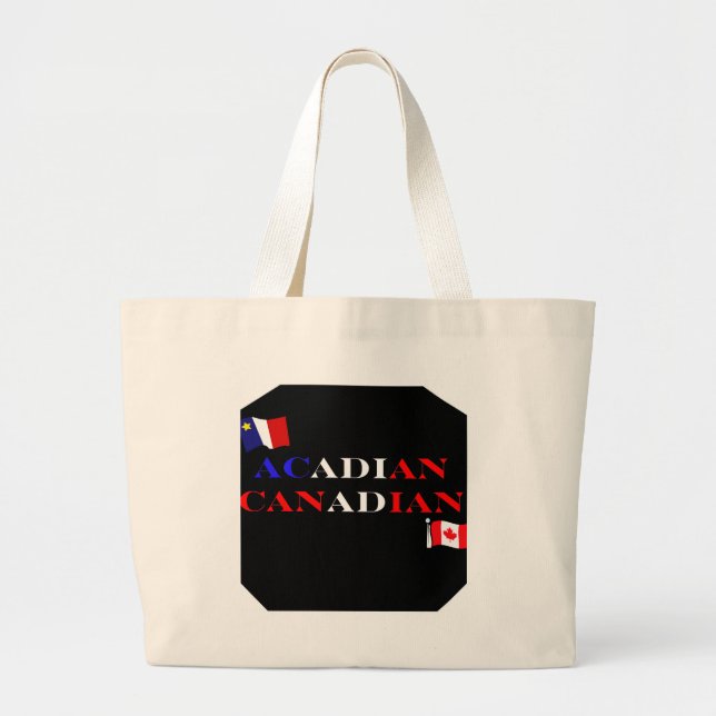 Bolsa Tote Grande Acade Canadense (Frente)
