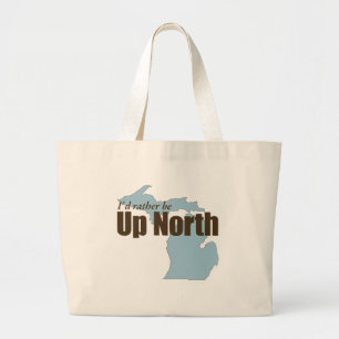 Bolsa Tote Grande Acima do norte - Michigan