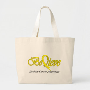 Bolsa Tote Grande Acredite (amarelo - artigos do presente)