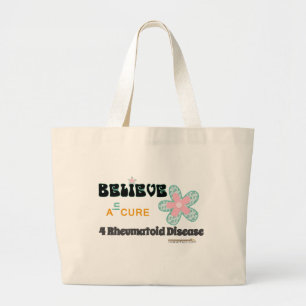 Bolsa Tote Grande Acredite em uma cura