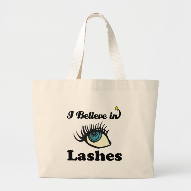 Bolsa Tote Grande acredito em lascas (Frente)