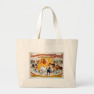 Bolsa Tote Grande Adam Forepaugh & irmãos das vendas