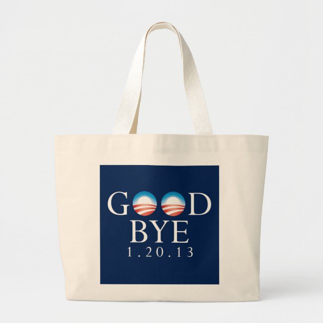 Bolsa Tote Grande ADEUS Obama (Frente)