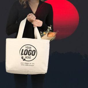 Bolsa Tote Grande Adicionar logotipo de empresa Empresa Profission