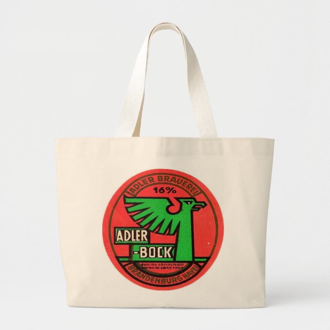 Bolsa Tote Grande Adler Bock (Frente)