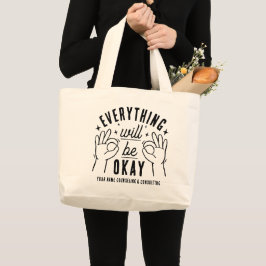 Bolsa Tote Grande Afirmativa Positiva Motivacional Promocional