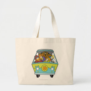 Bolsa Tote Grande Aglomerado na máquina do mistério